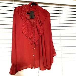 Blood orange blouse!
